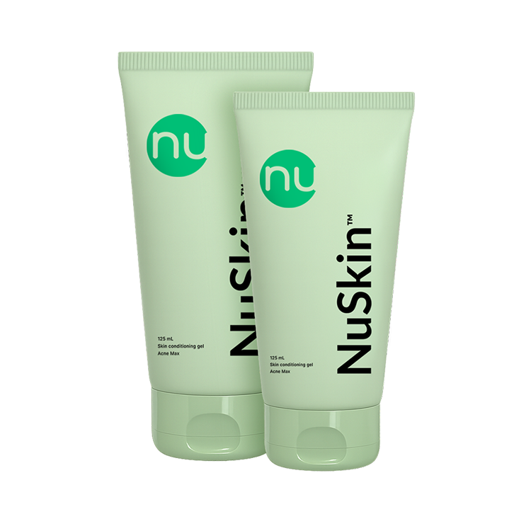NuSkin Acne Max product tubes