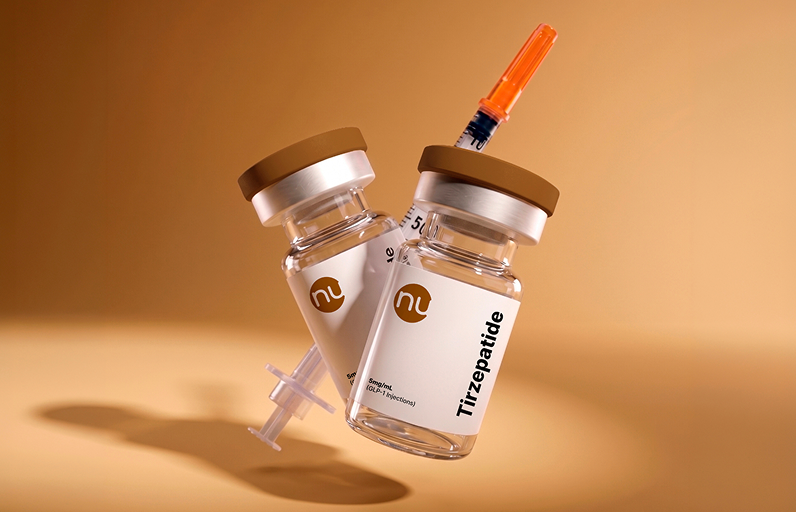 Tirzepatide injection vials